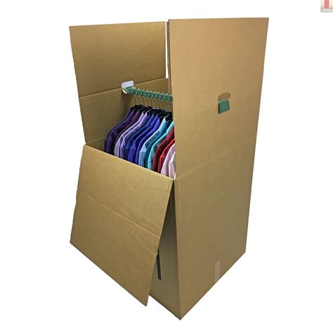 3 large wardrobe boxes with the metal hangers|24 x 40 wardrobe boxes.